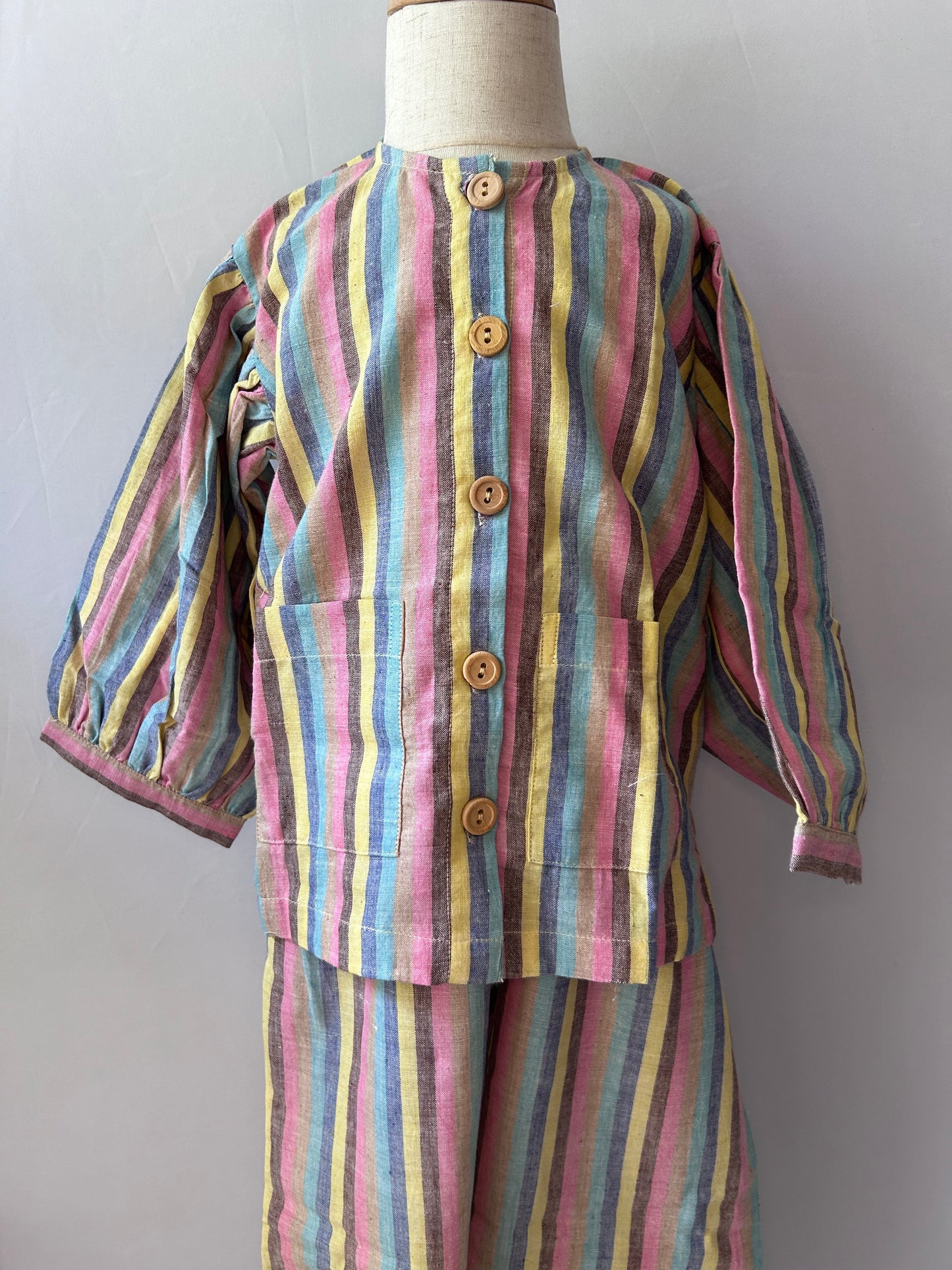 farrow pajamas | chunky rainbow