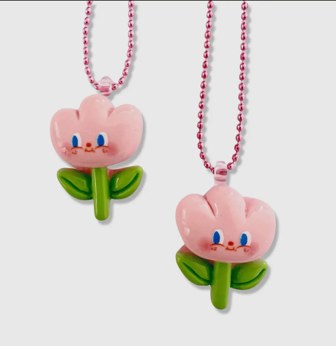 kawaii tulip necklace