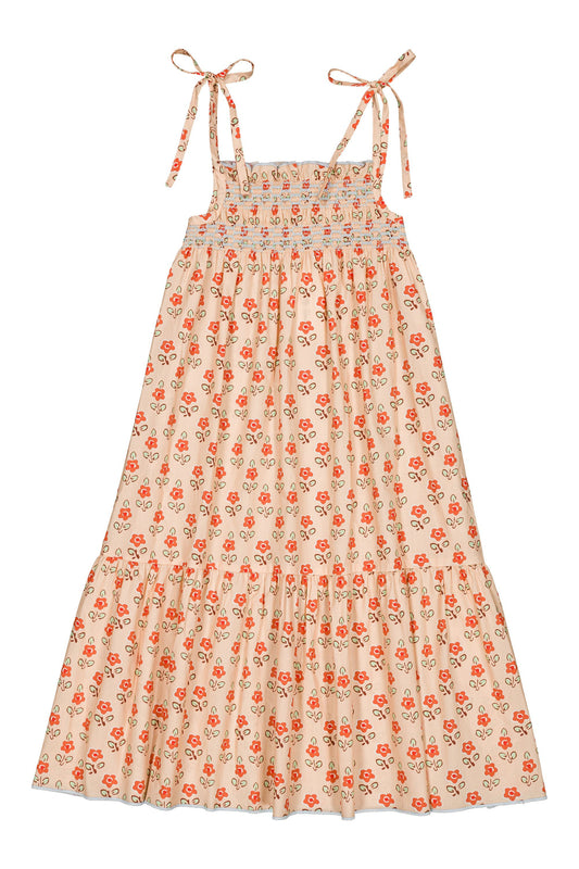 elisa dress  | sablet apricot