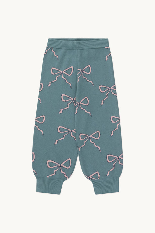 bow pant | warm blue