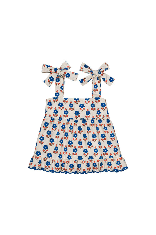 lucie top | sablet blue