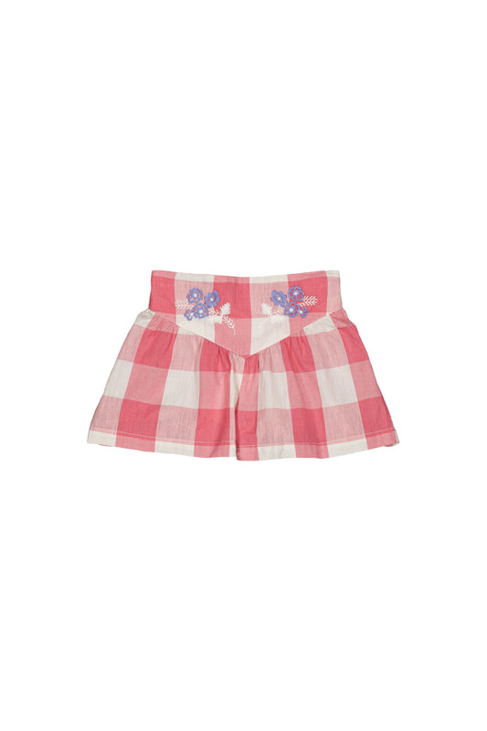 marlow short | check rose