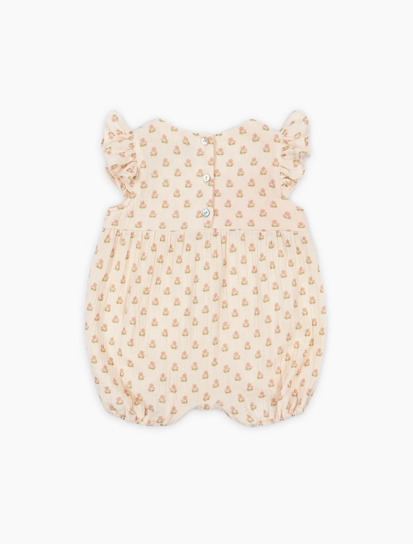 coco frill romper | carta Rosa