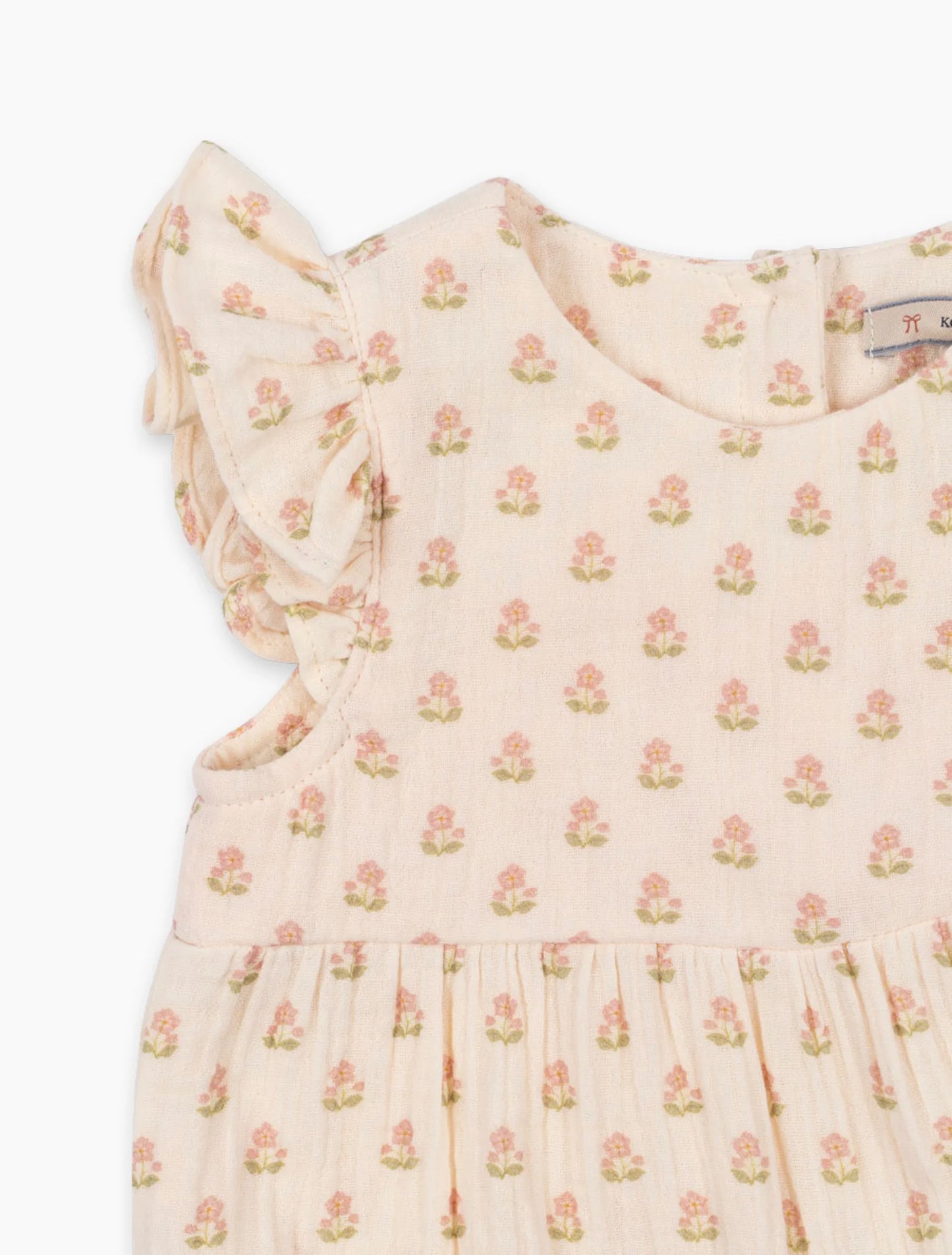 coco frill romper | carta Rosa