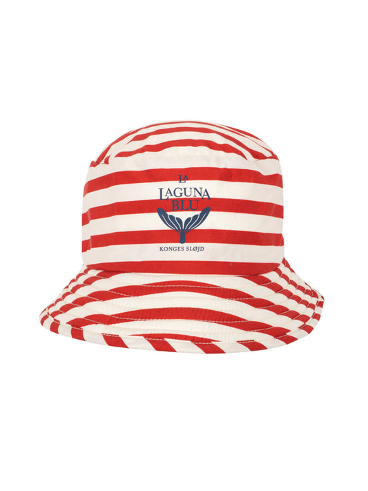 asnou bucket hat | red stripe