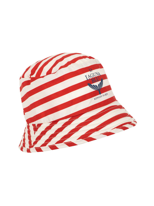 asnou bucket hat | red stripe