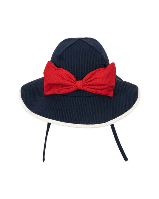 bowie swim hat | navy blazer