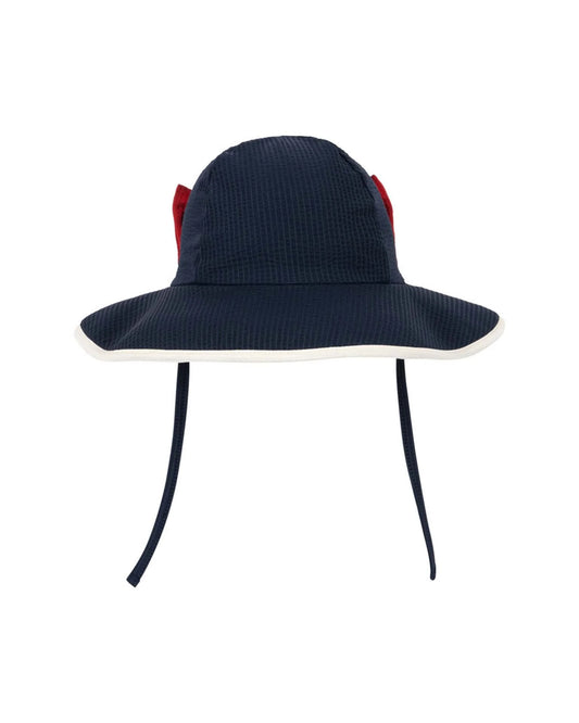 bowie swim hat | navy blazer