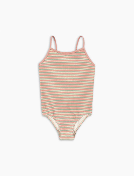 bowwow swimsuit | blush stripe