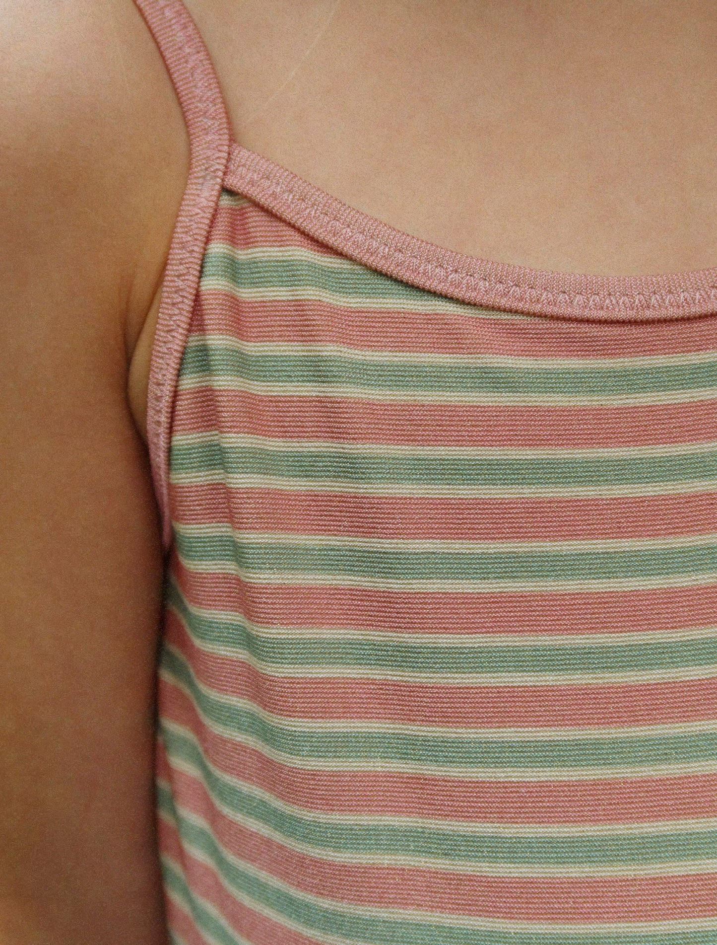 bowwow swimsuit | blush stripe