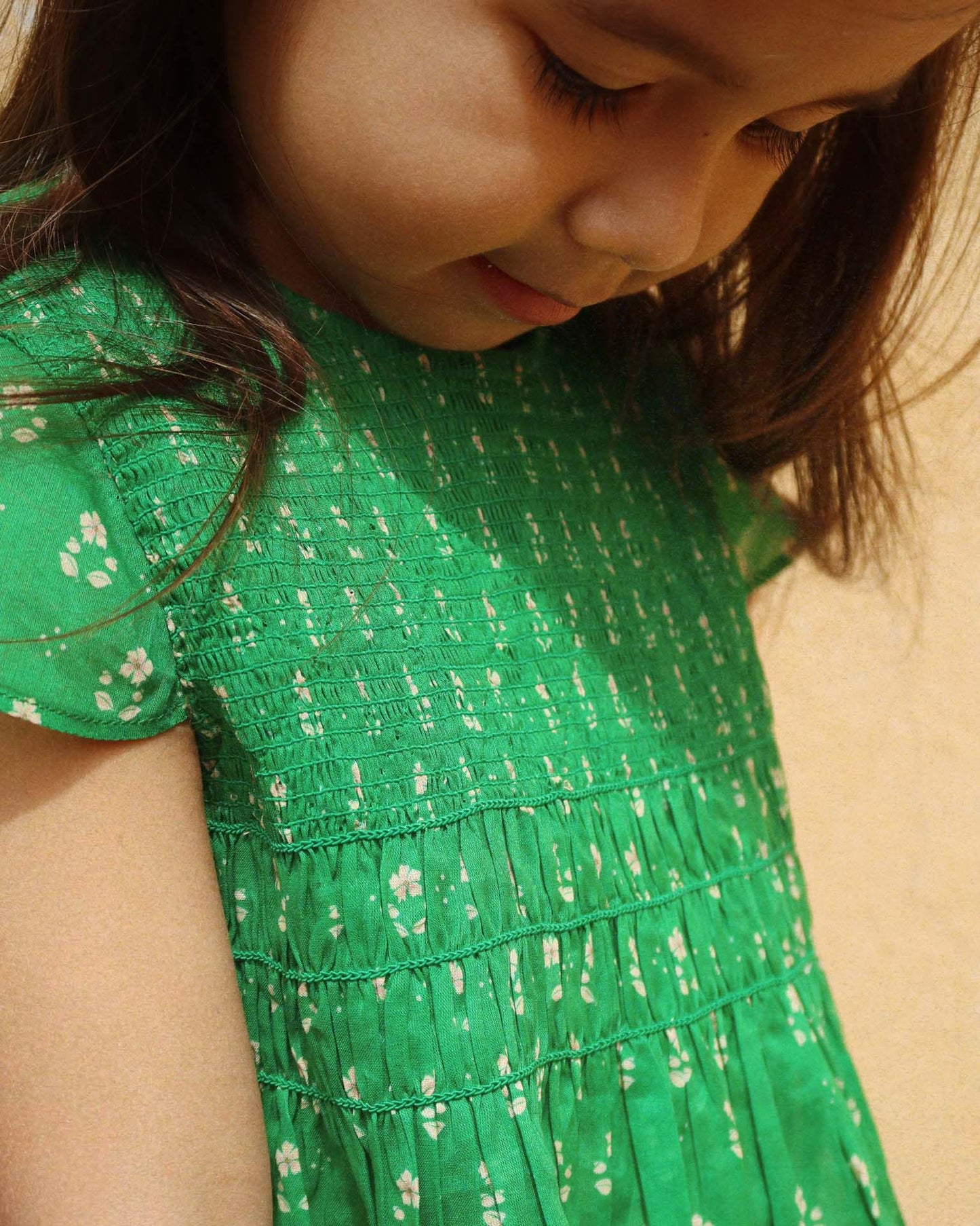 coco frill smock dress | vidaverde