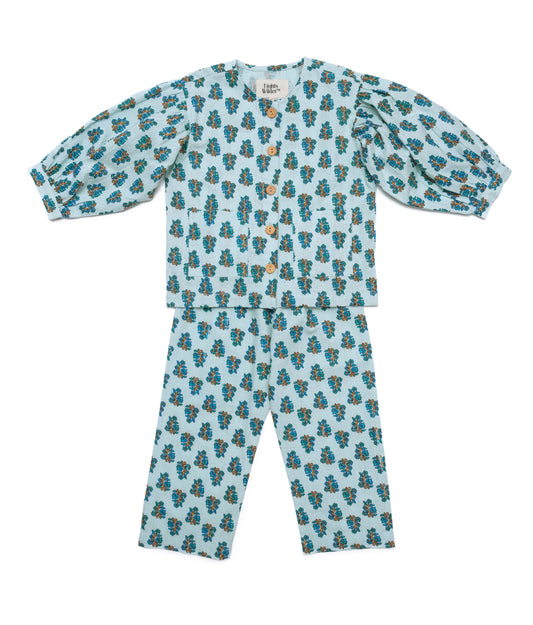 farrow pajamas | blue boota