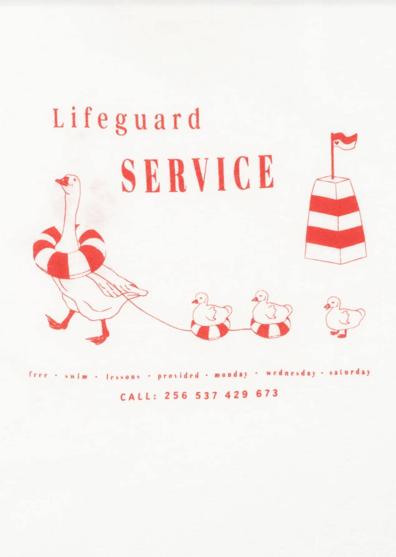 era tee | lifeguard