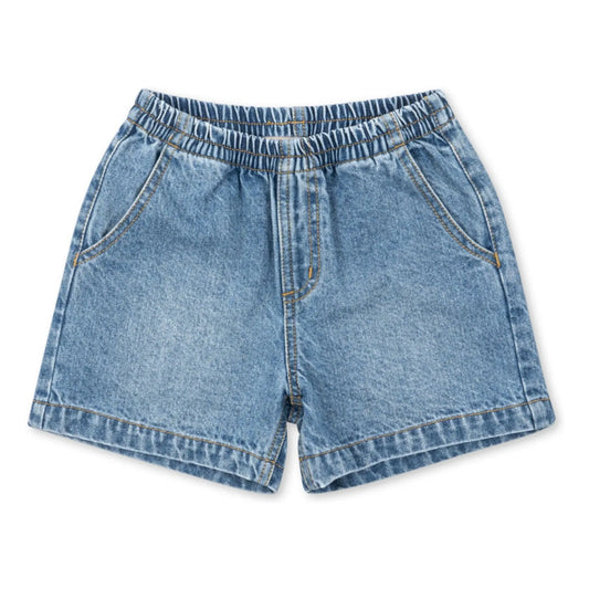 magot denim shorts | blue