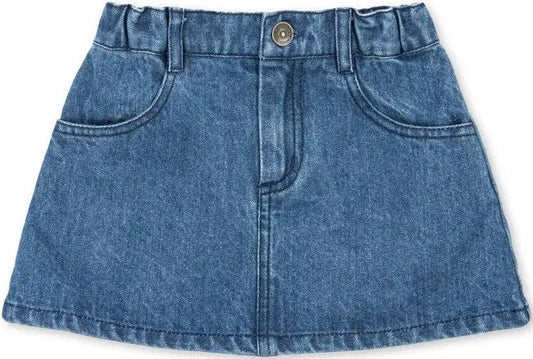 magot denim skirt | blue