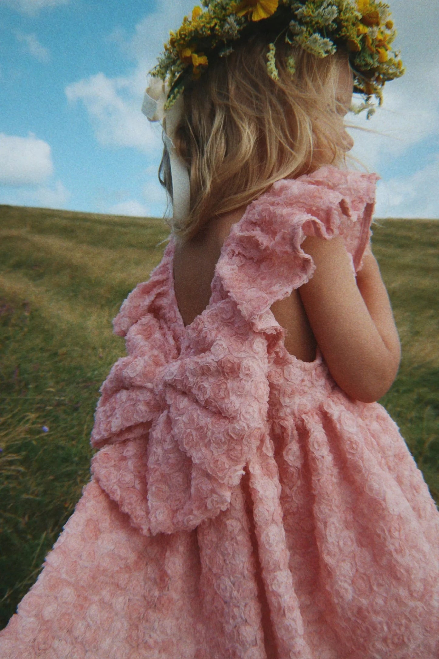 ally flower dress | veiled rose