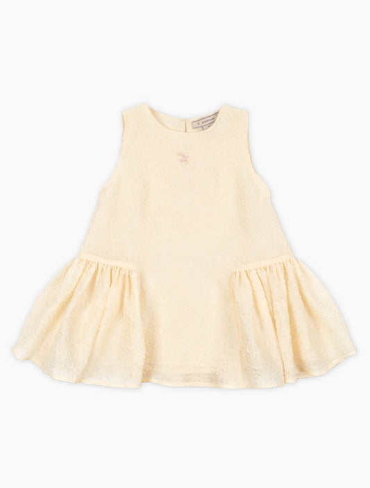 vola dress | buttercream
