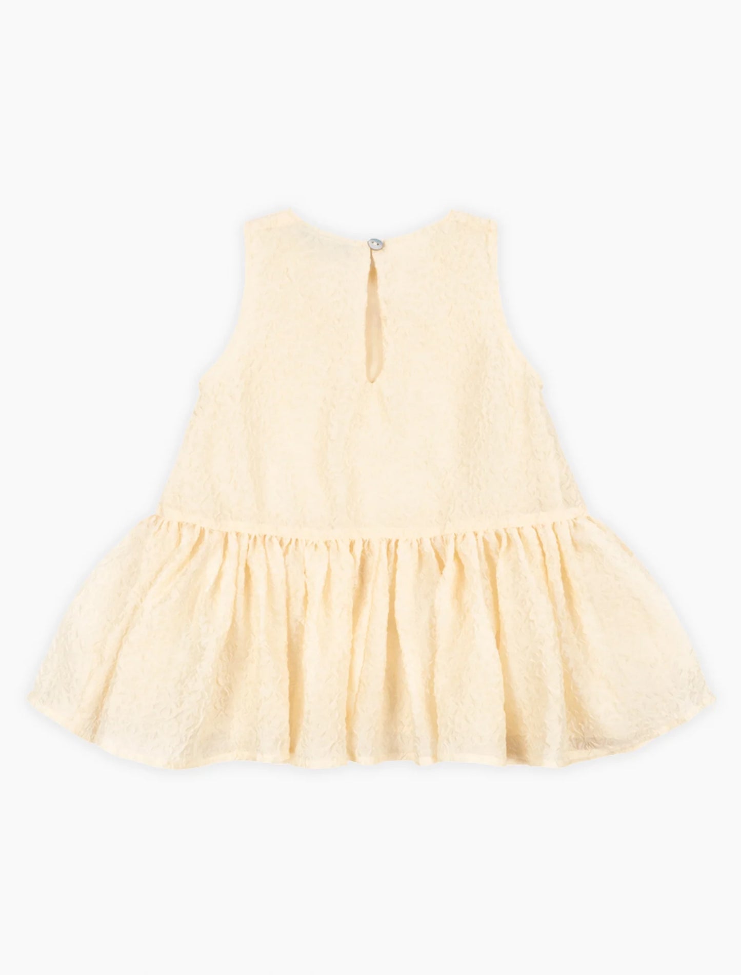 vola dress | buttercream