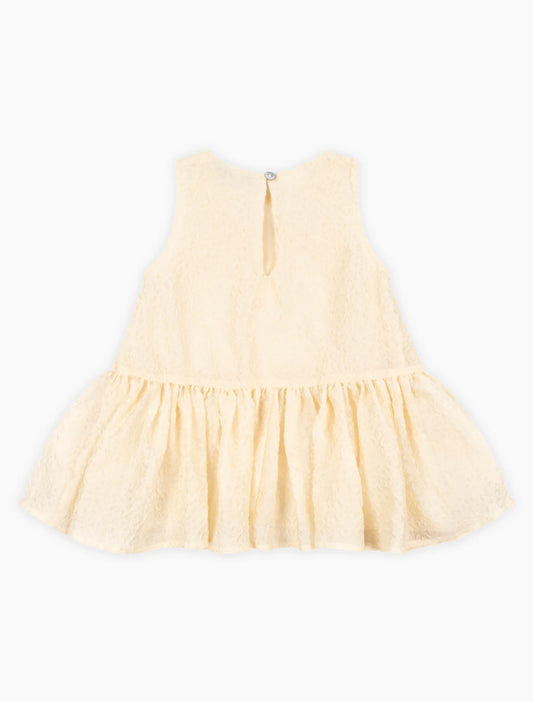 vola dress | buttercream