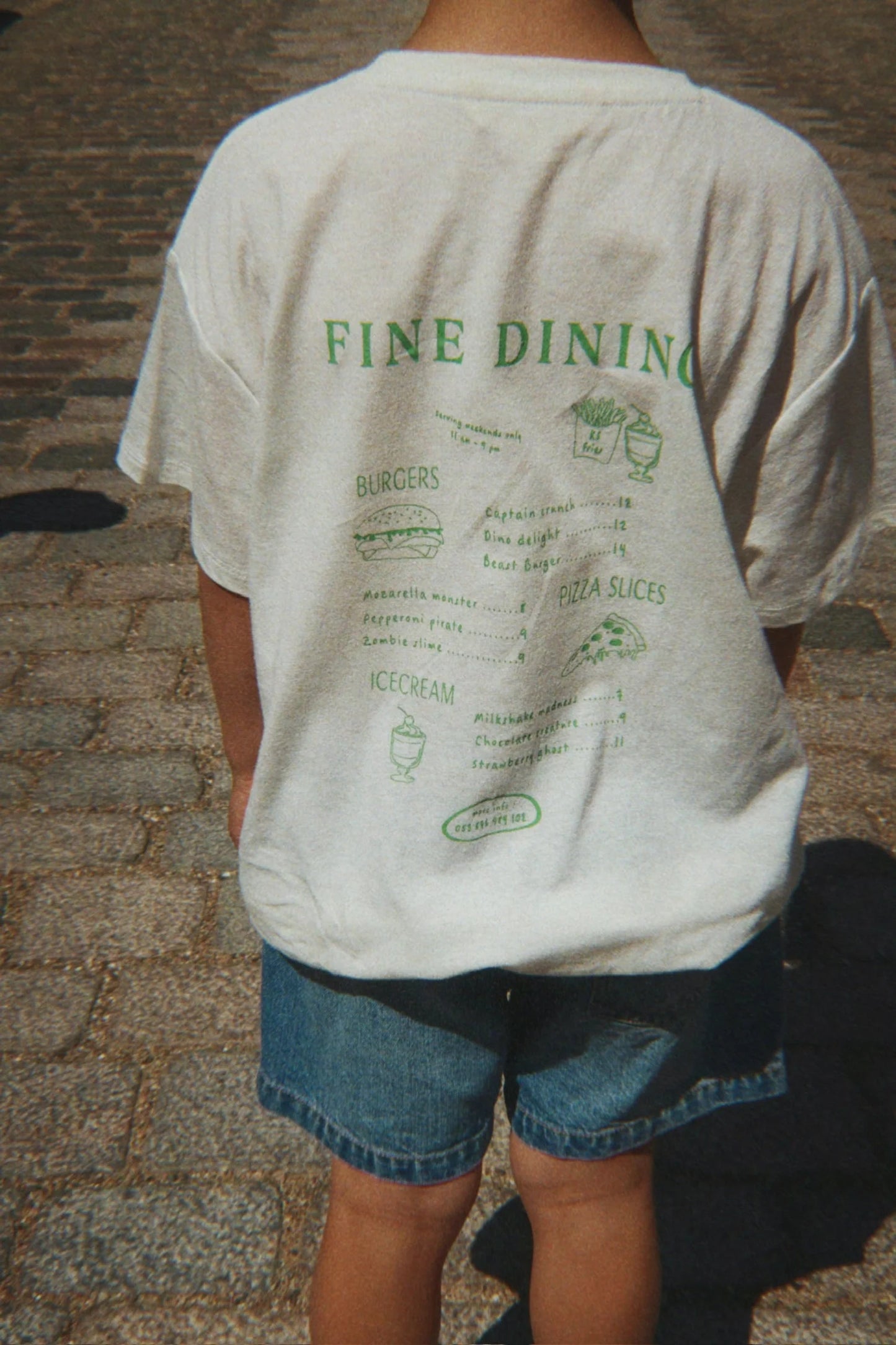 era tee | off white fine dining