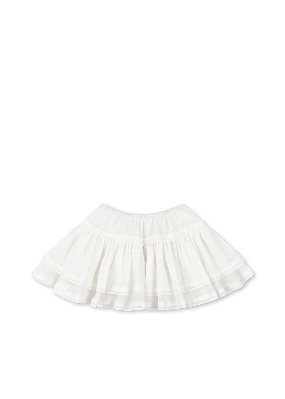 mora skirt | optic white