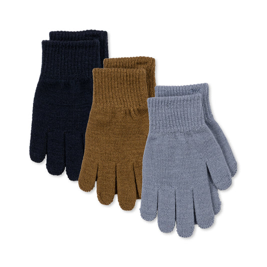 filla gloves | shitake/stormy/naval