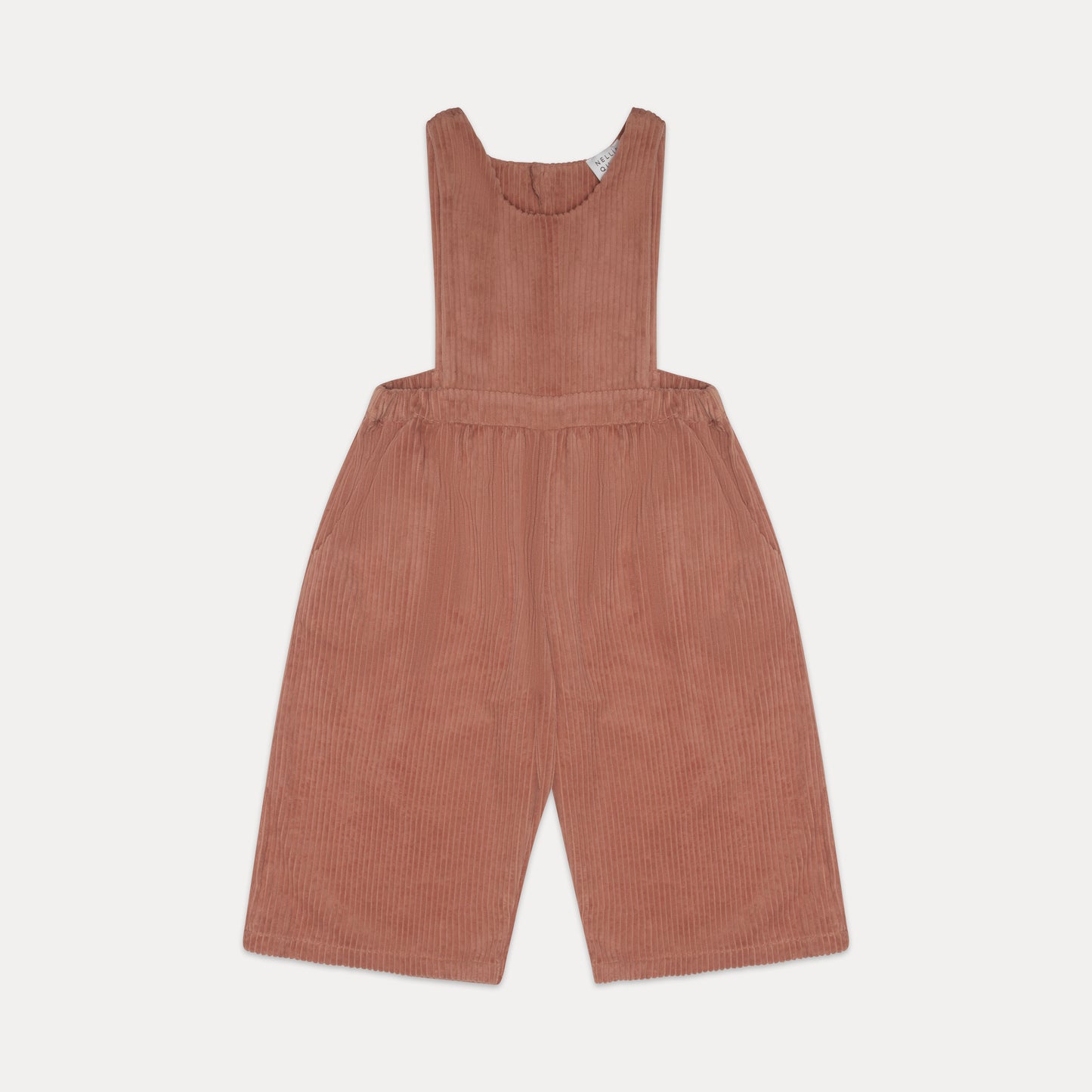 jumping jack jumpsuit | pink clay chunky cotton corduroy