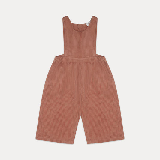 jumping jack jumpsuit | pink clay chunky cotton corduroy