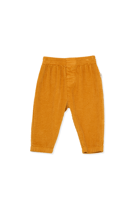 organic corduroy baby pants | oil