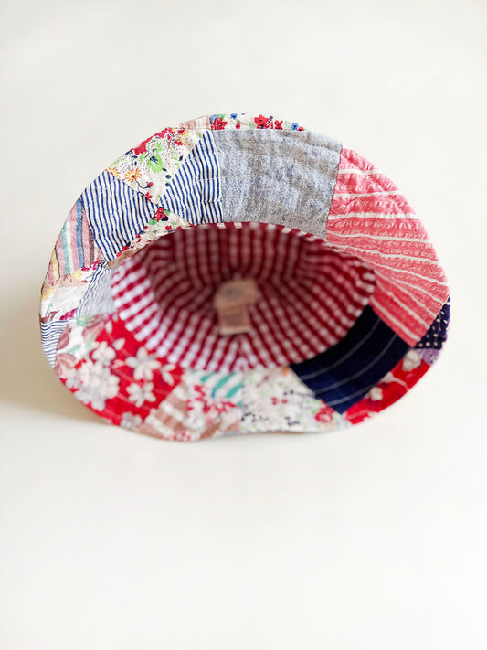 patchwork bucket hat