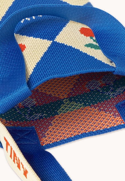 diamonds mini bag | blue diamond