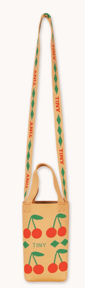 cherries mini bag | dusty yellow