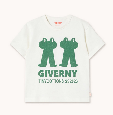 frog & frog graphic tee | off white