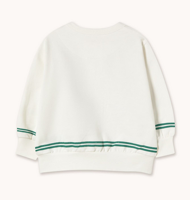 red roses graphic sweatshirt | off white