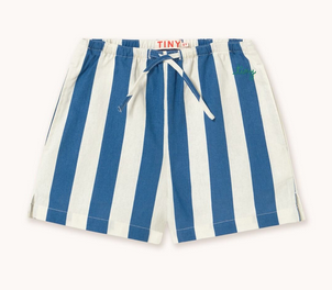 stripes shorts | light navy