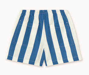 stripes shorts | light navy