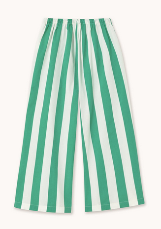 emerald stripe pocket  pants | emerald