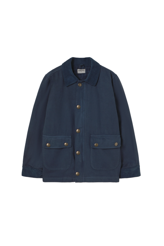 smooth cotton twill jacket