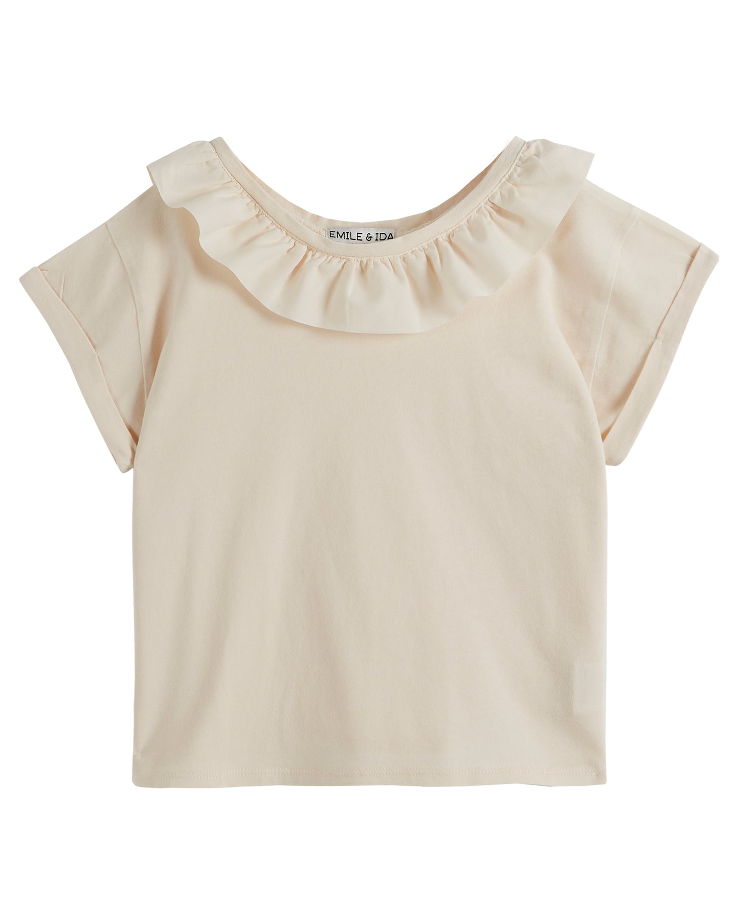 collerette tee shirt | creme