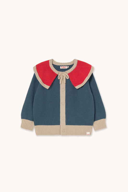 color block cardigan