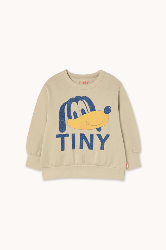 tiny dog graphic sweatshirt