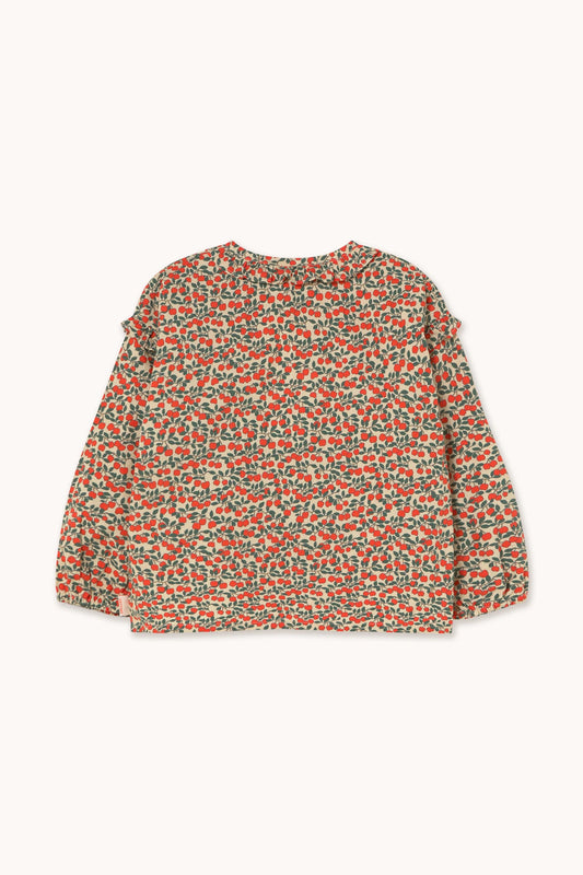 mini apples frilled blouse