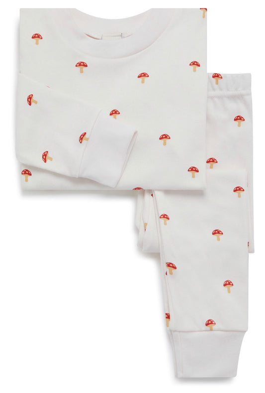 classic pj set | mushrooms