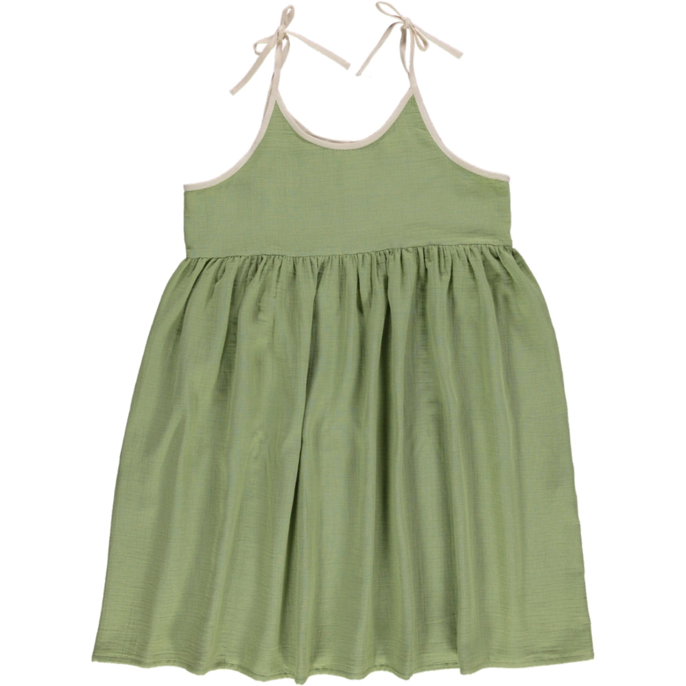 louisa dress | dried green