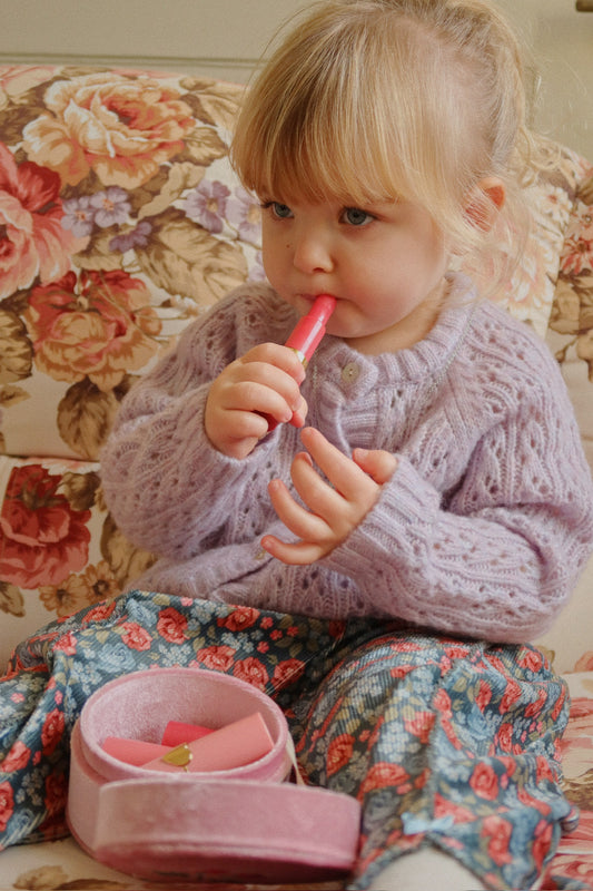 isa cardigan | lavender mist