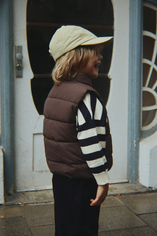 alpi vest | chocolate brown