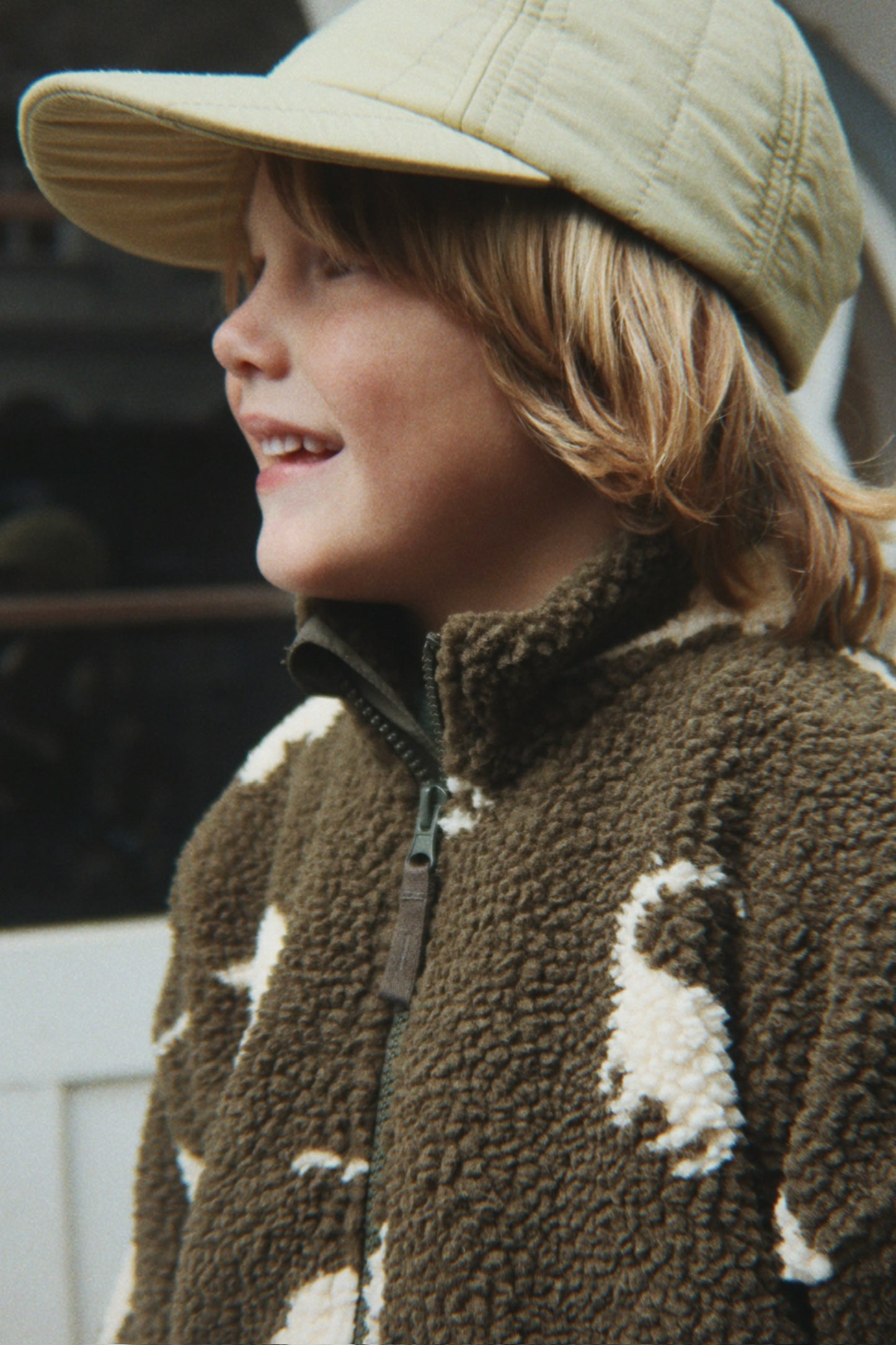 jody teddy jacket | dino silhouette