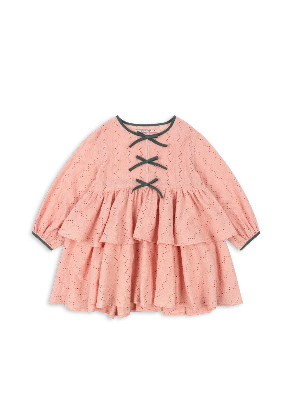 rilla bow dress | mellow rose