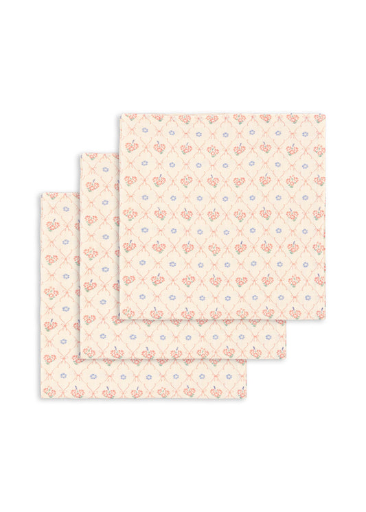 3 pack muslin cloth | fleur decor