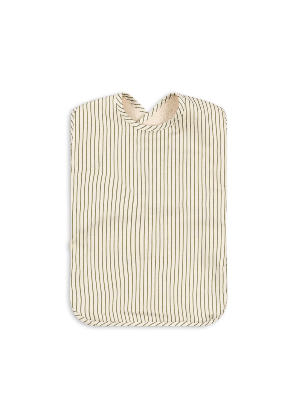 comea big bib | tea stripe